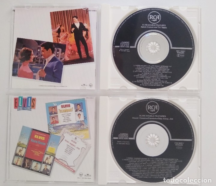 CDs de m&uacute;sica: Colecci&oacute;n completa Elvis Double Features 10 CDs - Foto 5