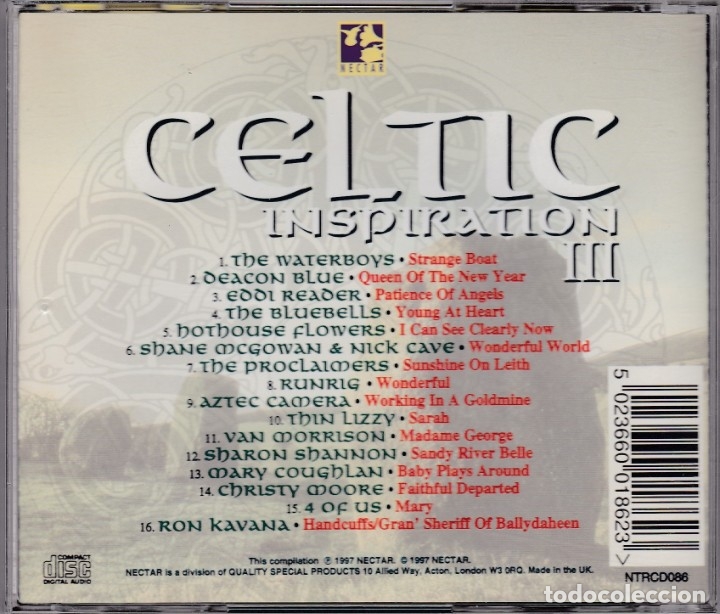 CDs de m&uacute;sica: Celtic Inspiration III - CD - Foto 2