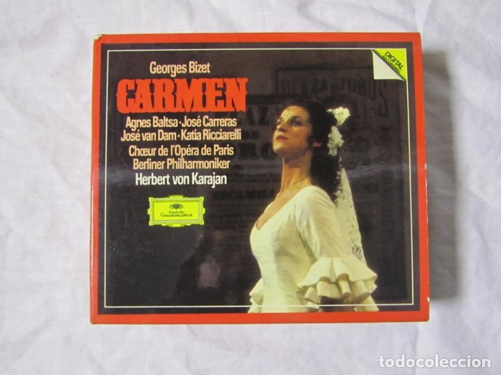 Caja Con 3 Cds + Libro Carmen, Georges Bizet. D - Comprar CDs De Música ...