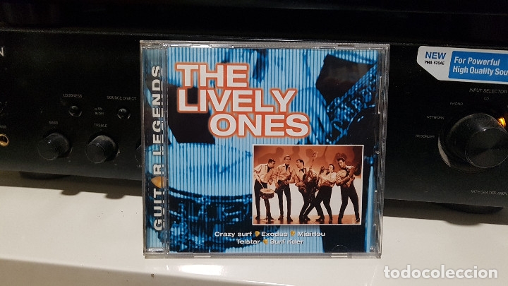 THE LIVELY ONES (USA) - GUITAR LEGENDS (2001) - SURF MUSIC MADRID CD (Música - CD's Rock)