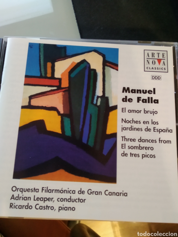 CDs de m&uacute;sica: Manuel de Falla - Orquesta Fil&aacute;rmonica de Gran Canaria - Foto 1