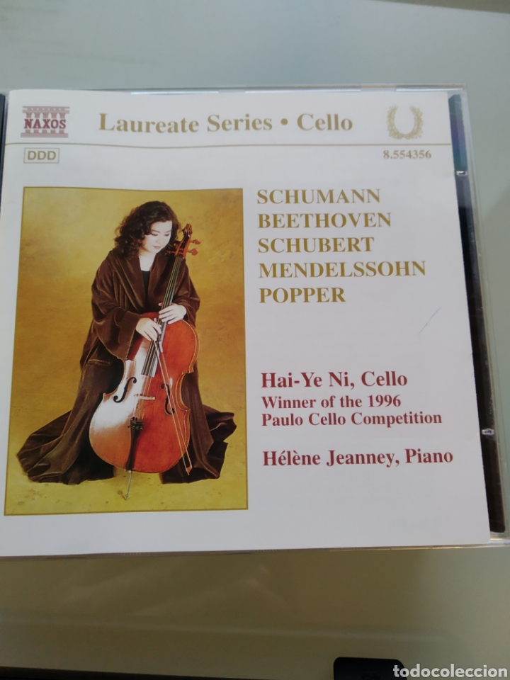 CDs de m&uacute;sica: Hai-Ye Ni &lrm;&ndash; Cello Recital (Naxos, Europe, 1998)
