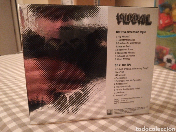 CDs de m&uacute;sica: Vauxdvihl doble cd to dimension logic 2014 - Foto 2