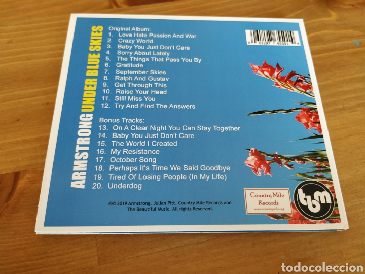 CDs de m&uacute;sica: Armstrong - Under Blue Skies (CD) - Foto 2