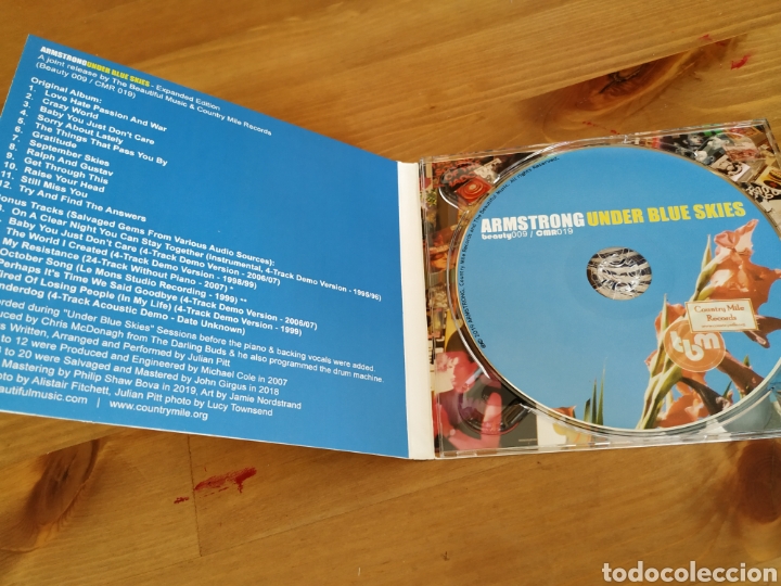 CDs de m&uacute;sica: Armstrong - Under Blue Skies (CD) - Foto 3