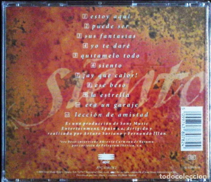 CDs de m&uacute;sica: CD Rosario - Siento - Foto 2
