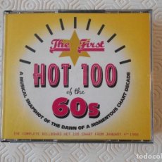 CDs de Música: THE FIRST HOT 100 OF THE 60S. A MUSICAL SNAPSHOT OF THE DAWN A MOMENTOUS CHART DECADE. THE COMPLETE. Lote 204385843