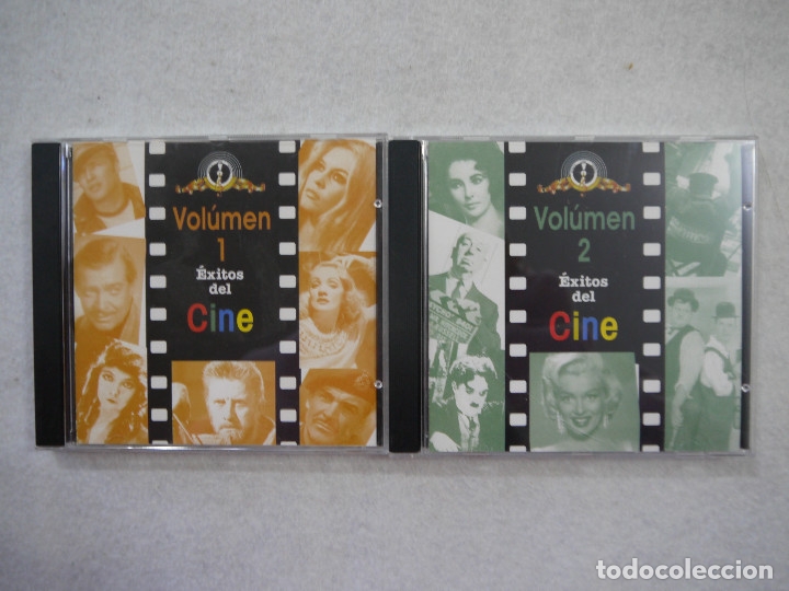 CDs de m&uacute;sica: &Eacute;XITOS DEL CINE - VOLUMEN 1 Y 2 - 2 CDS - Foto 1