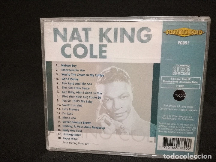 CDs de m&uacute;sica: CD - NAT KING COLE - Foto 2