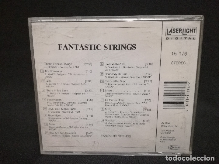 CDs de m&uacute;sica: CD - FANTASTIC STRINGS - Foto 2