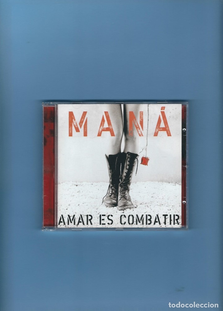 CDs de m&uacute;sica: CD - AMAR ES COMBATIR - MAN&Aacute; - Foto 1
