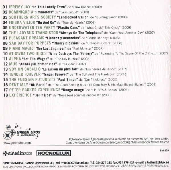 CDs de m&uacute;sica: Green ufos - cumple quince - Foto 2