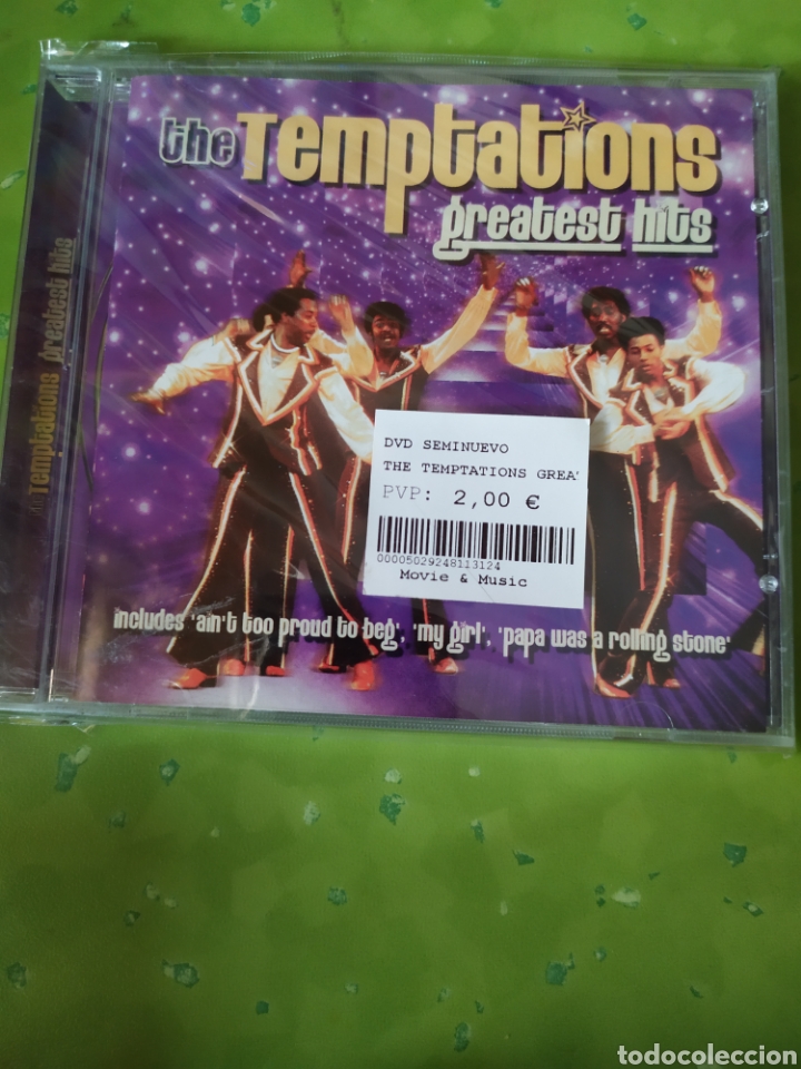 CDs de m&uacute;sica: SCD95 The temptations - Greatest hits SEMINUEVO - Foto 1