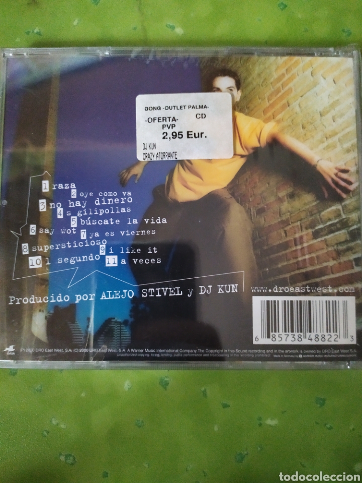 CDs de m&uacute;sica: SCD97 Dj Kun - Crazy atorrante SEMINUEVO - Foto 2