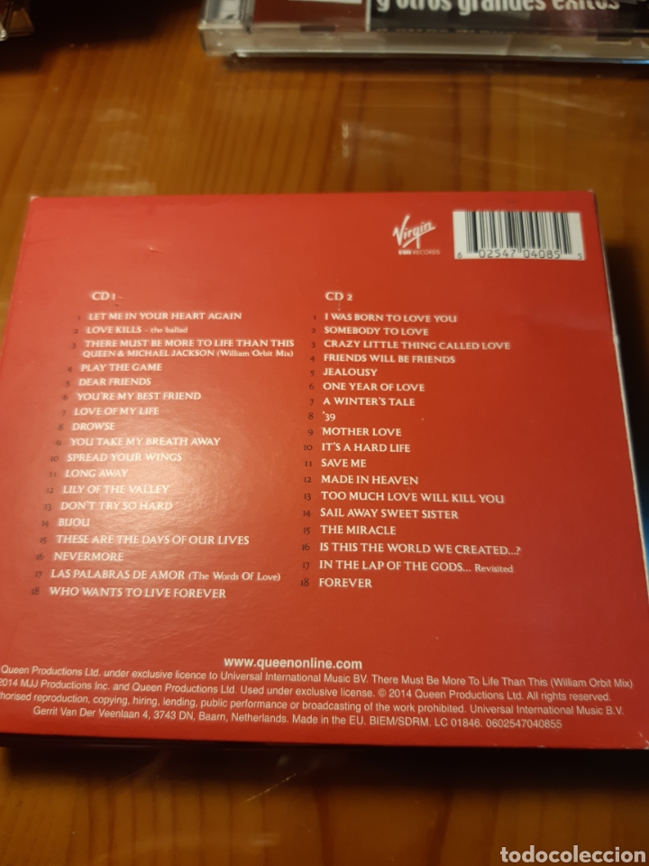 CDs de m&uacute;sica: Doble cd QUEEN FOREVER ,EDICION DE LUJO - Foto 7