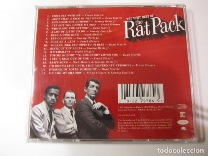 CDs de m&uacute;sica: cd the rat pack the bery best - Foto 3