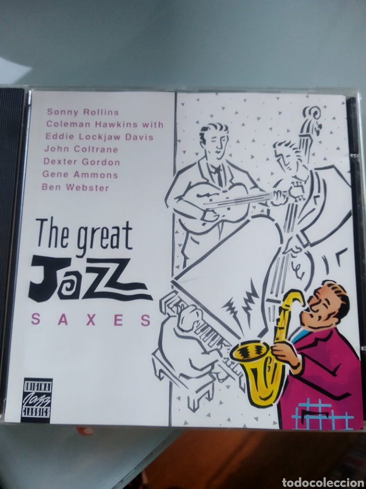 CDs de m&uacute;sica: The Great Jazz Saxes - Foto 1