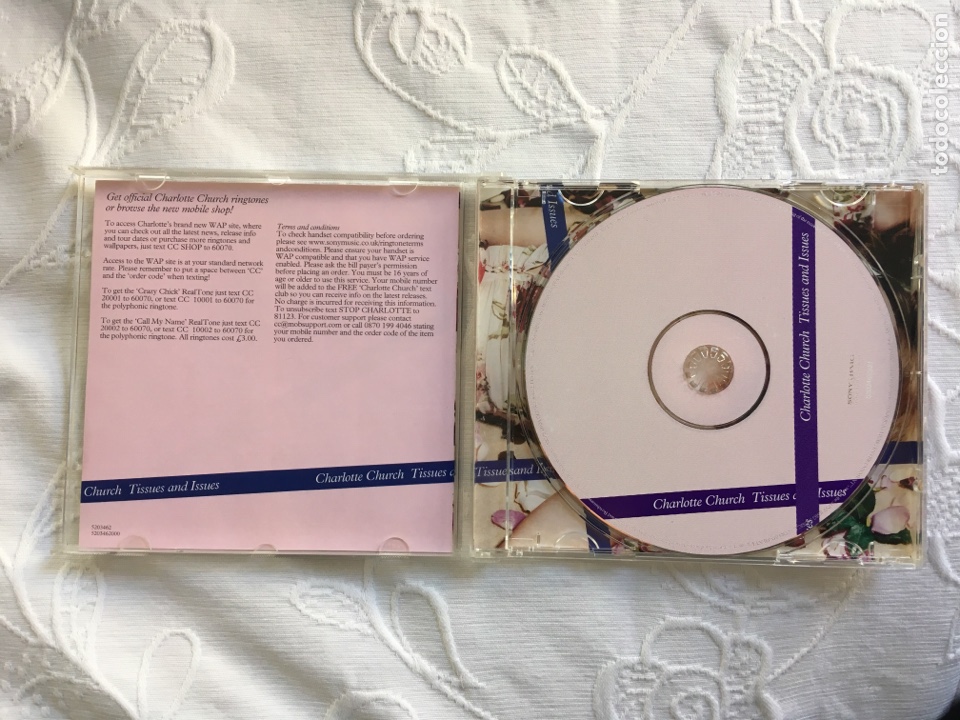 CDs de m&uacute;sica: CHARLOTTE CHURCH: TISSUES AND ISSUES - Foto 2