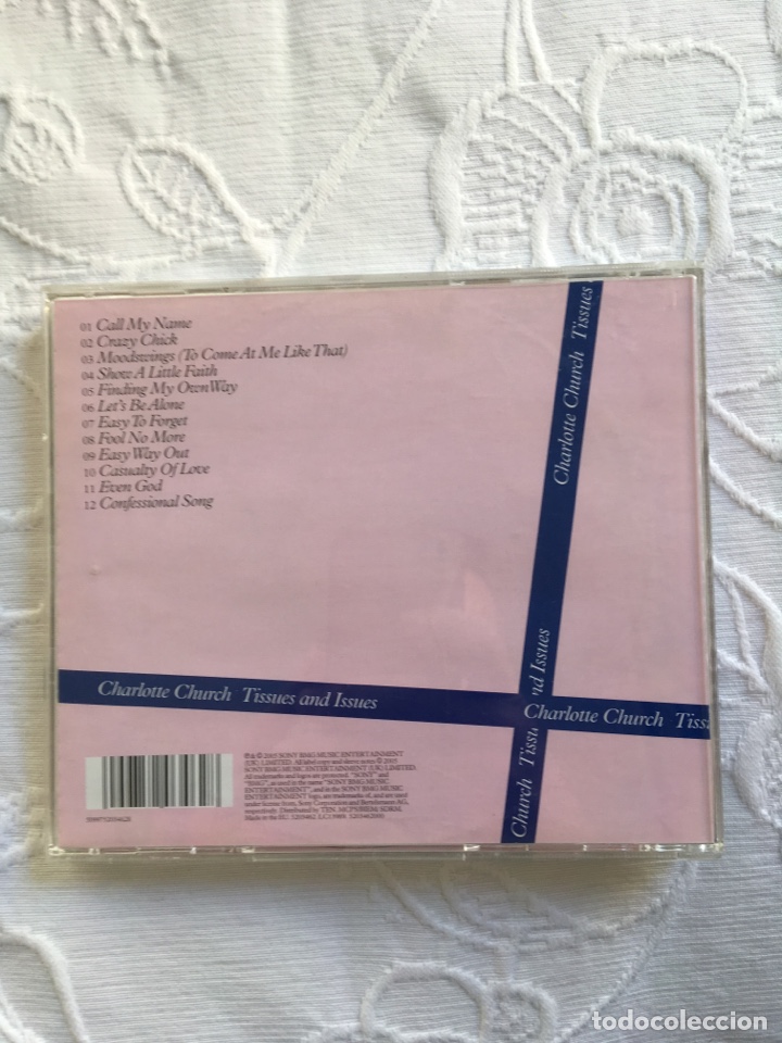 CDs de m&uacute;sica: CHARLOTTE CHURCH: TISSUES AND ISSUES - Foto 3