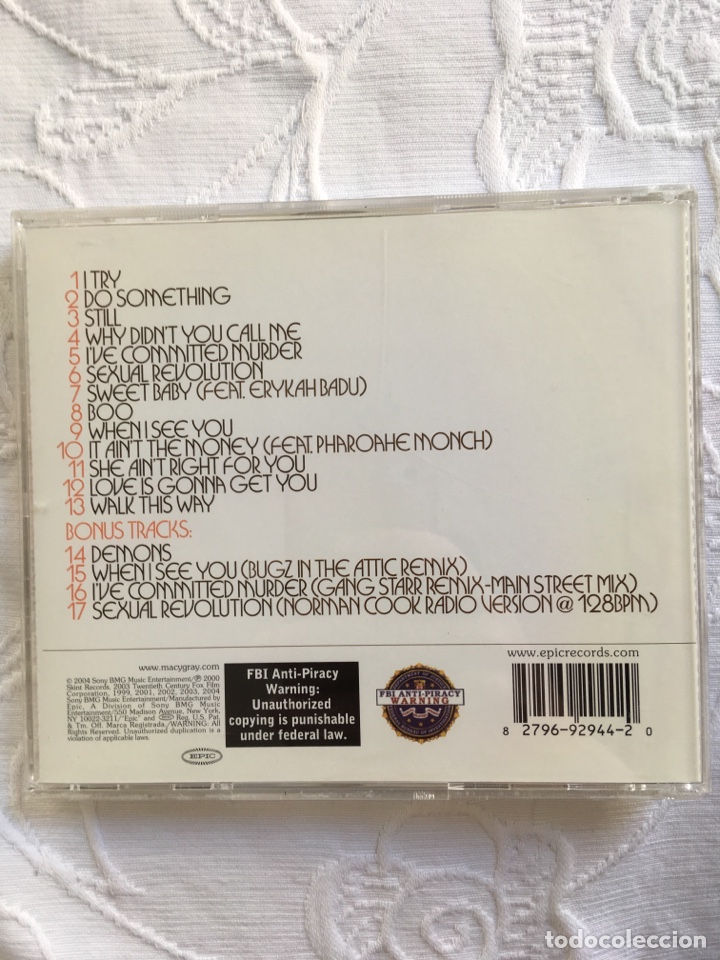 CDs de m&uacute;sica: MACY GRAY: THE VERY BEST - Foto 2