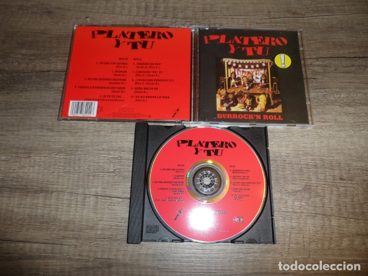 CDs de m&uacute;sica: Platero y Tu - BurrockN Roll - Foto 1