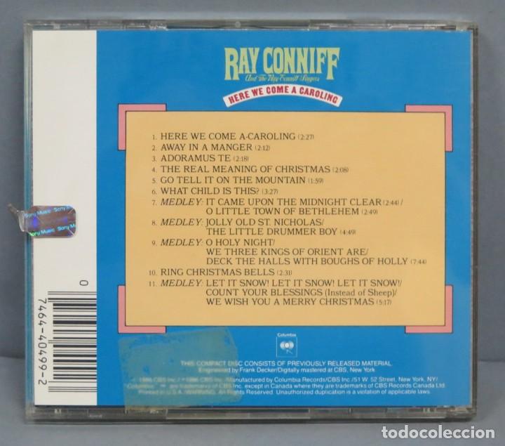 CDs de m&uacute;sica: CD. Ray Conniff And The Ray Conniff Singers. Here We Come A Caroling - Foto 2