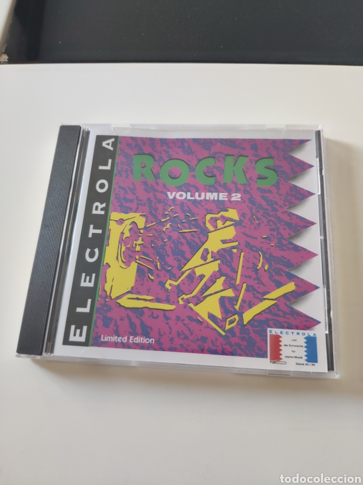 CDs de m&uacute;sica: Electrola Rocks Volume 2. H&eacute;roes del silencio. Promo - Foto 1