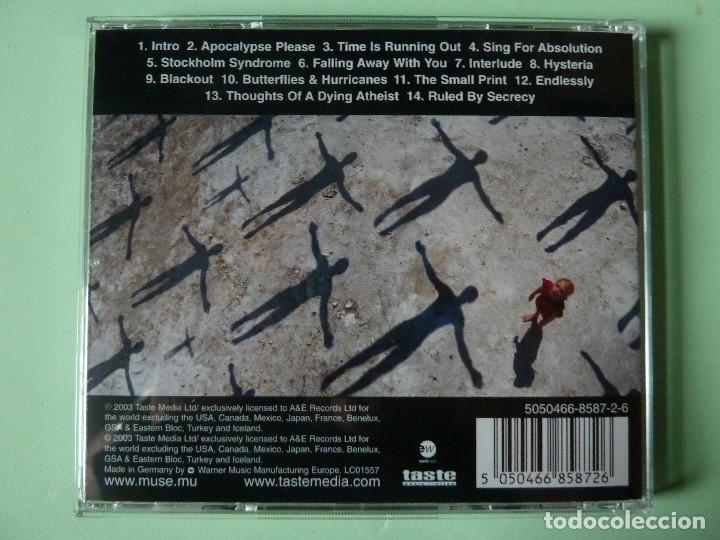 CDs de m&uacute;sica: MUSE-ABSOLUTION-(2003). CD ORIGINAL SEMINUEVO - Foto 2