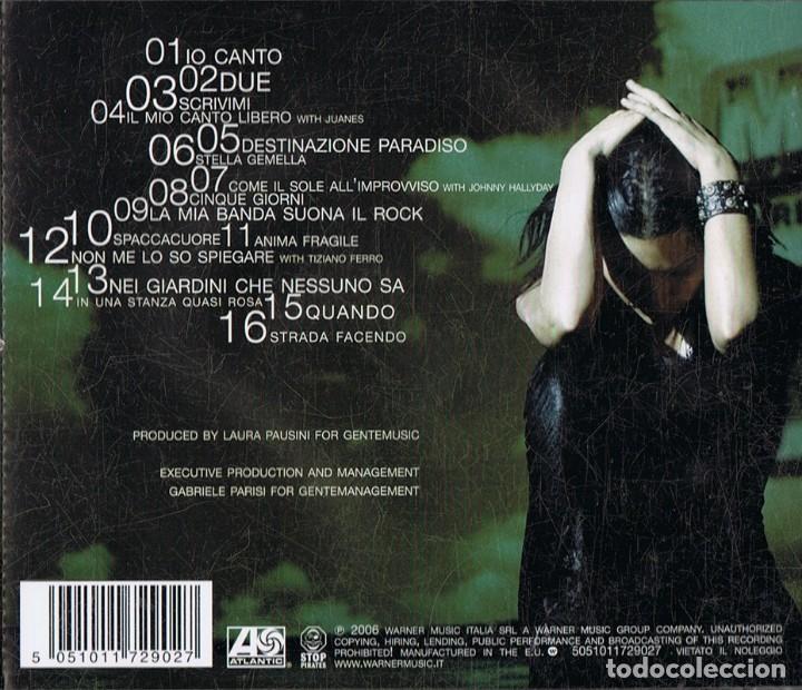 CDs de m&uacute;sica: LAURA PAUSINI IO CANTO - Foto 2