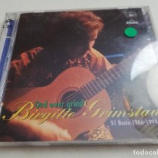 CDs de Música: BIRGITTE GRIMSTAD. ORD OVER GRIND. 51 BESTE 1966 - 1994 (2 CD). Lote 183558595