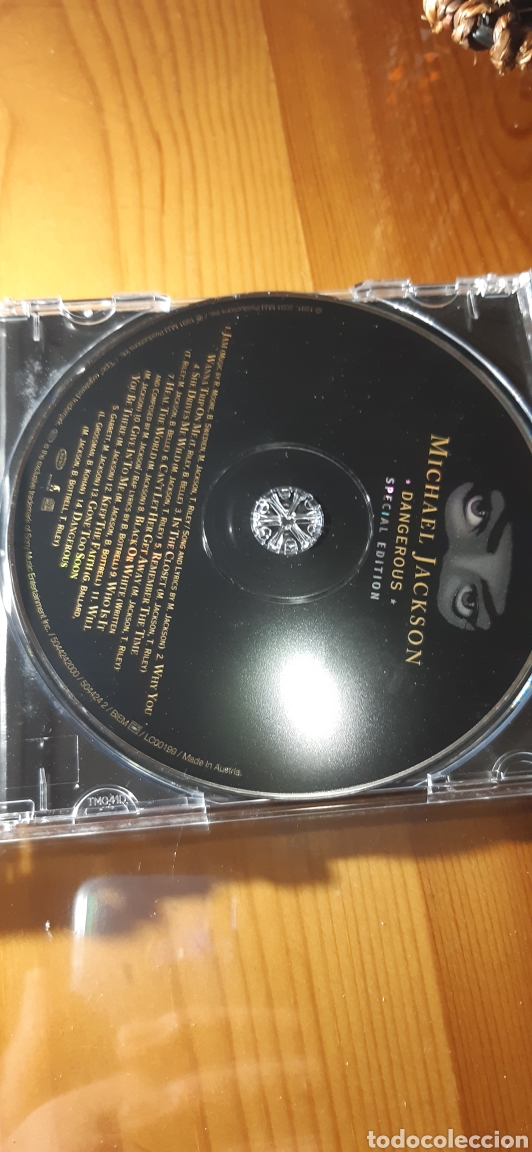 CDs de m&uacute;sica: Cd edici&oacute;n especial MICHAEL JACKSON, DANGEROUS,EDICION 2001 - Foto 2
