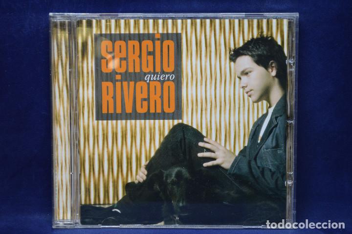 CDs de m&uacute;sica: SERGIO RIVERO - QUIERO - CD - Foto 1