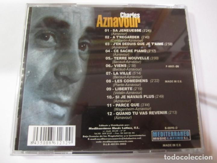 CDs de m&uacute;sica: doble cd charles aznavour 24 exitos - Foto 4