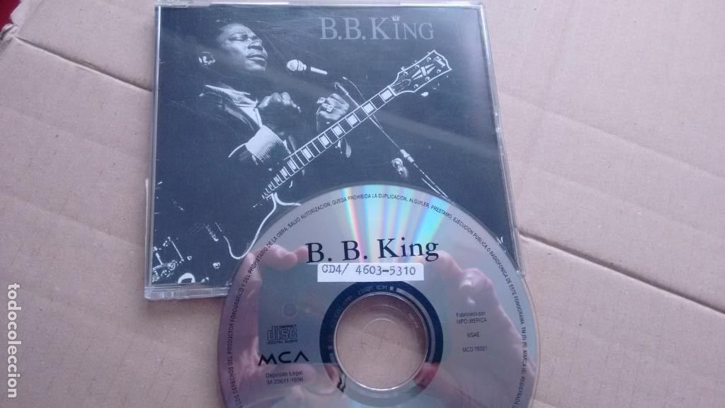 CDs de m&uacute;sica: CD-EP (  3 TEMAS) DE B.B. KING - Foto 1