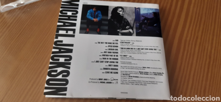 CDs de m&uacute;sica: Edici&oacute;n especial MICHAEL JACKSON, BAD,EDICION 2001 - Foto 9