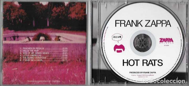 CDs de m&uacute;sica: ZAPPA, FRANK: HOT RATS - Foto 2