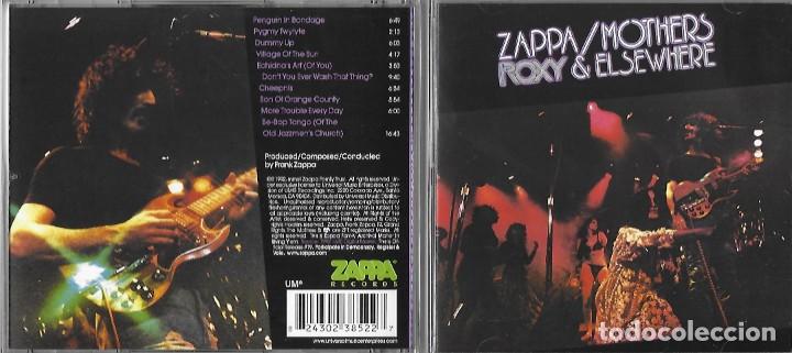 CDs de m&uacute;sica: ZAPPA, FRANK / MOTHERS: ROXY & ELSEWHERE - Foto 1