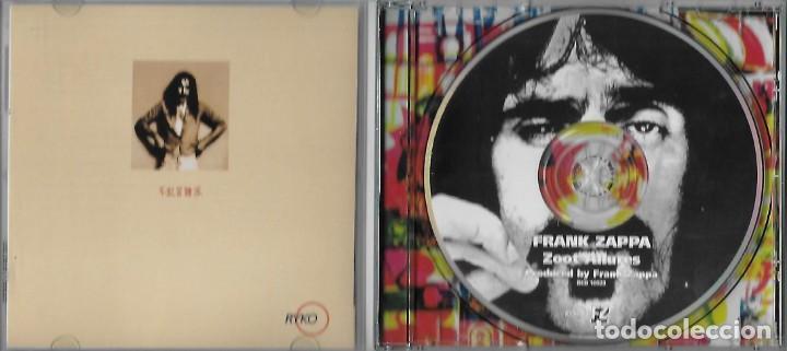 CDs de m&uacute;sica: ZAPPA, FRANK: ZOOT ALLURES - Foto 2