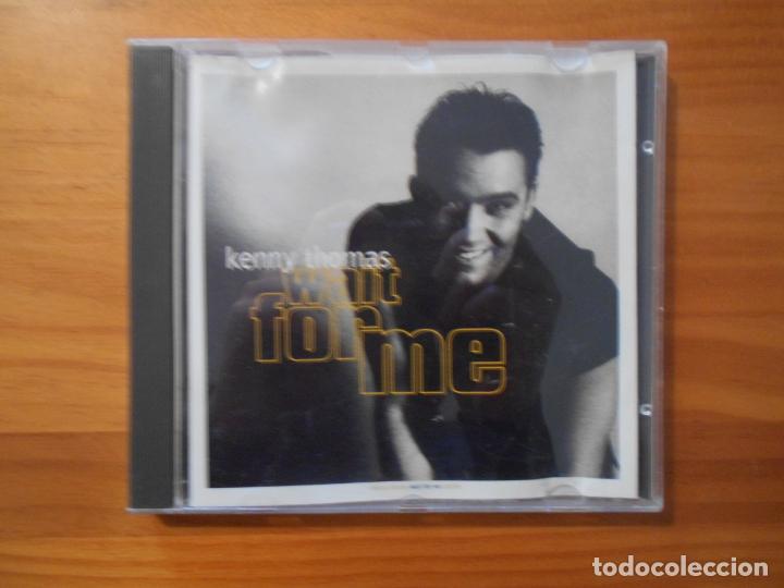 CDs de m&uacute;sica: CD KENNY THOMAS - WAIT FOR ME (EG) - Foto 1