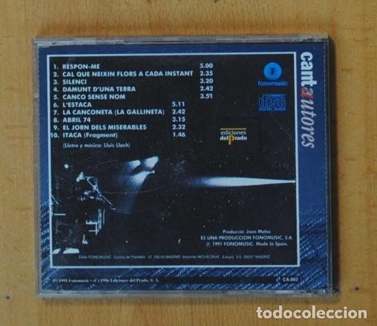 CDs de m&uacute;sica: LLUIS LLACH - BARCELONA GENER DE 1976 - CD - Foto 2