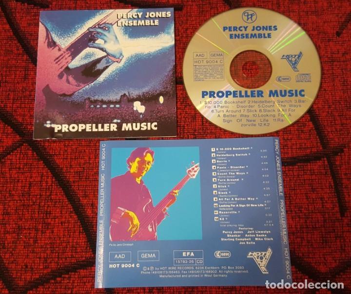 CD di Musica: Jazz Fusion PERCY JONES ENSEMBLE **Propeller Music** CD ORIGINAL 1990 ALEMANIA
