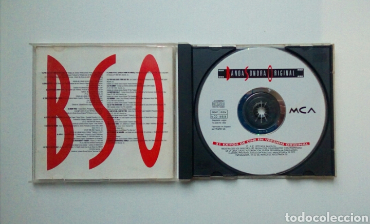 CDs de m&uacute;sica: B.S.O - 21 exitos de cine en version original, BMG, 1992. Spain. - Foto 2