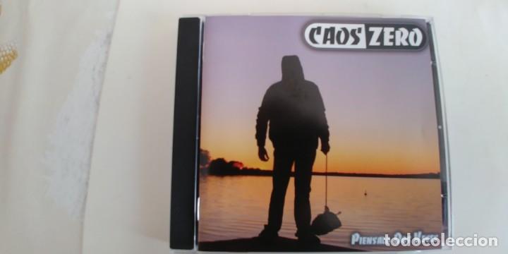 CDs de m&uacute;sica: CAOS ZERO-CD PIENSALO DOS VECES - Foto 1