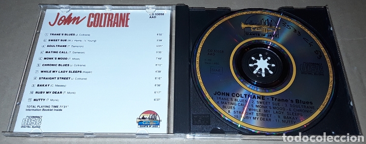CDs de m&uacute;sica: CD - JOHN COLTRANE - TRANES BLUES - COLTRANE - Foto 3