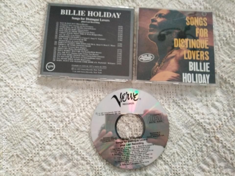 CDs de m&uacute;sica: BILLIE HOLIDAY- cd - 18 TRACKS - Foto 1
