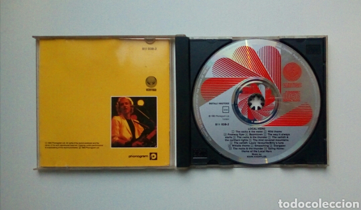 CDs de m&uacute;sica: Mark Knopfler - Local hero, Phonogram, 1983. EU. - Foto 2