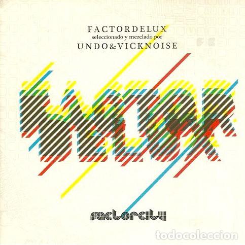 CDs de m&uacute;sica: Factordelux - Undo & Vicknoise - Foto 1