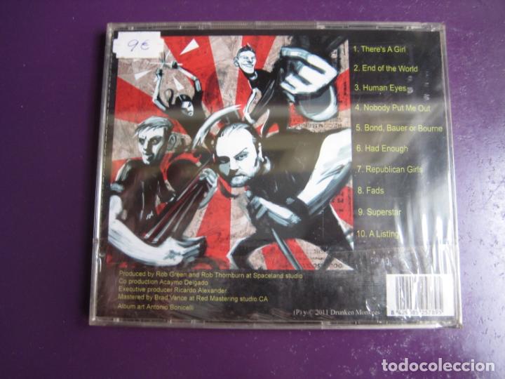 CDs de m&uacute;sica: DRUNKEN MONKEES CD PRECINTADO 2001 - PUNK ROCK BRONCA - Foto 2