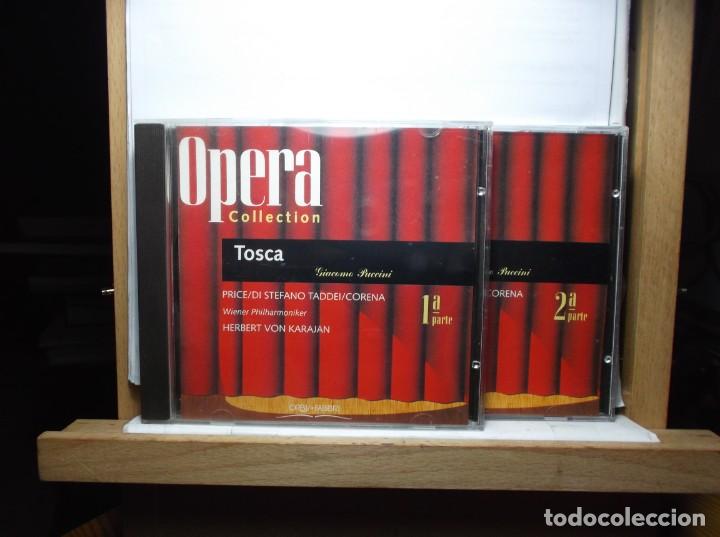 CDs de m&uacute;sica: LOTE DE DOS CD OPERA COLLECCTION  TOSCA  DE PUCCINI - Foto 1