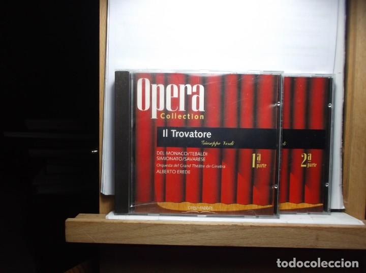 CDs de m&uacute;sica: LOTE DE DOS CD OPERA COLLECCTION  II TROVATORE DE VERDI.